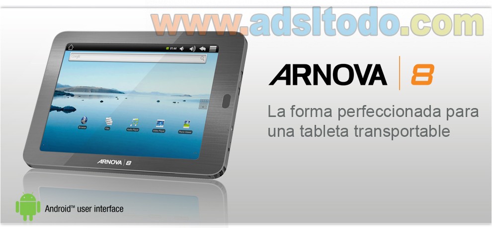 Nuevas tabletas android de bajo coste de Arnova