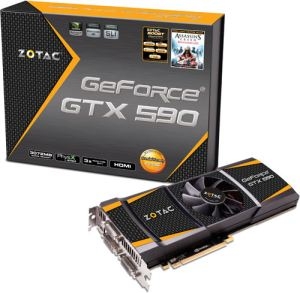 TARJETA GRAFICA ZOTAC GTX 590