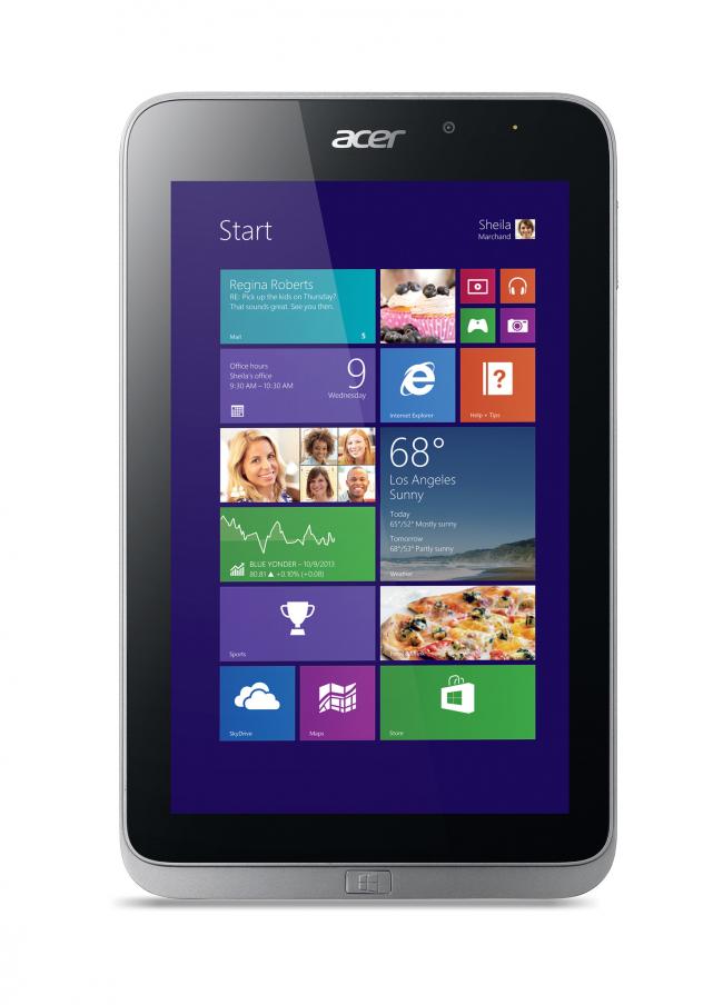 Presentada la nueva tablet Acer Iconia W4