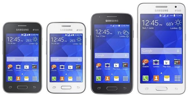 Nuevos Samsung Galaxy Core II, Ace 4, Young 2 y Star 2