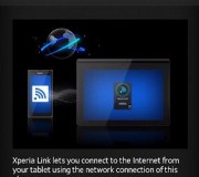 Comparte internet con Xperia Link