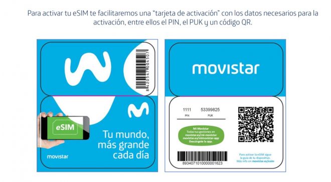 La eSIM ya está disponible en Movistar, pero solo para iPhone